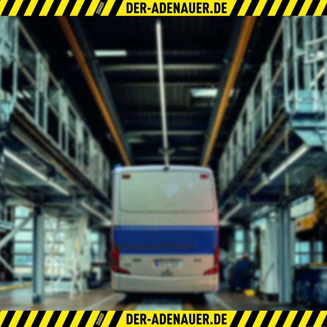 Aktionskunst: Der Adenauer SRP+ in der Garage