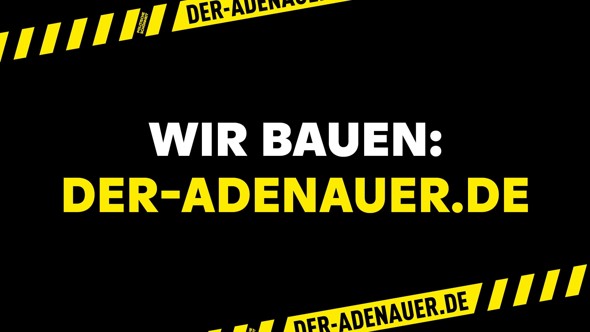 Neue Aktion des Zentrums für Politische Schönheit. AfD. Wiederstand. Der Adenauer Bus