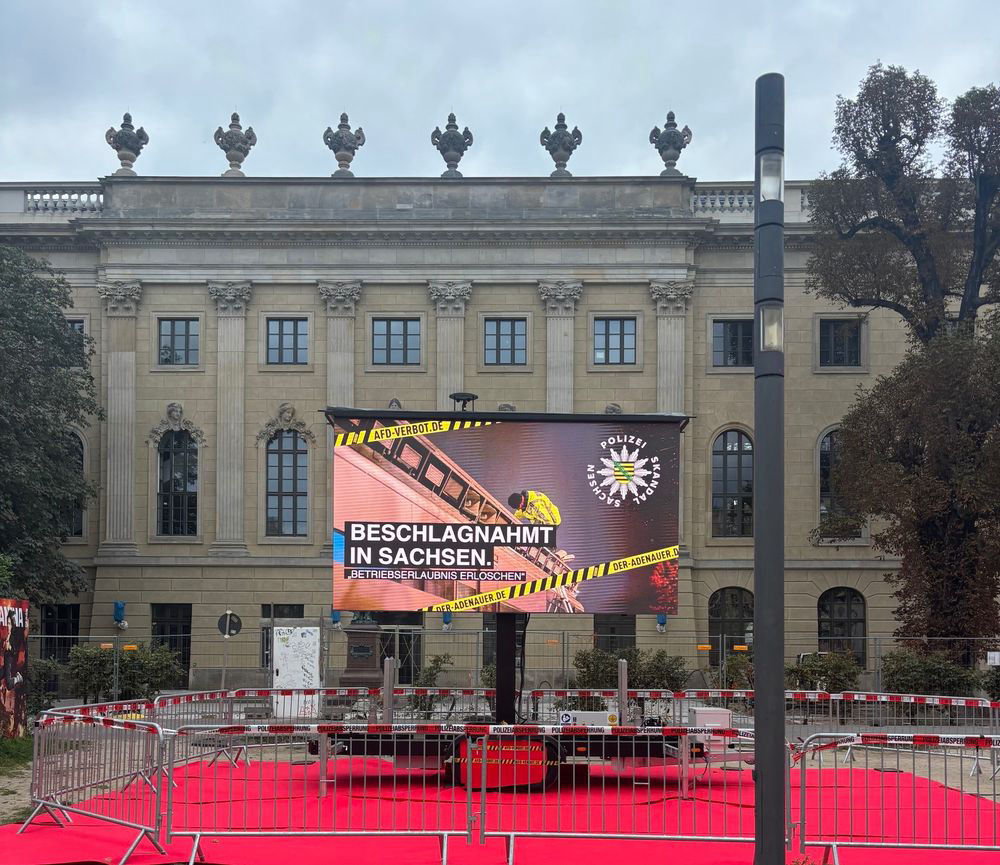 Aktionskunst und radikaler Humanismus: Flyerservice Hahn