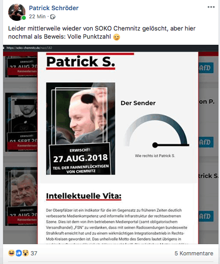 patrick schröder. chemnitz rechtsextremismus, rechtsextreme chemnitz