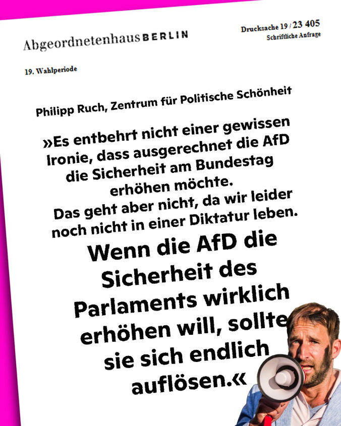 Aktionskunst und radikaler Humanismus - Reaktion: Reaktionen auf Aktionskunst des ZPS