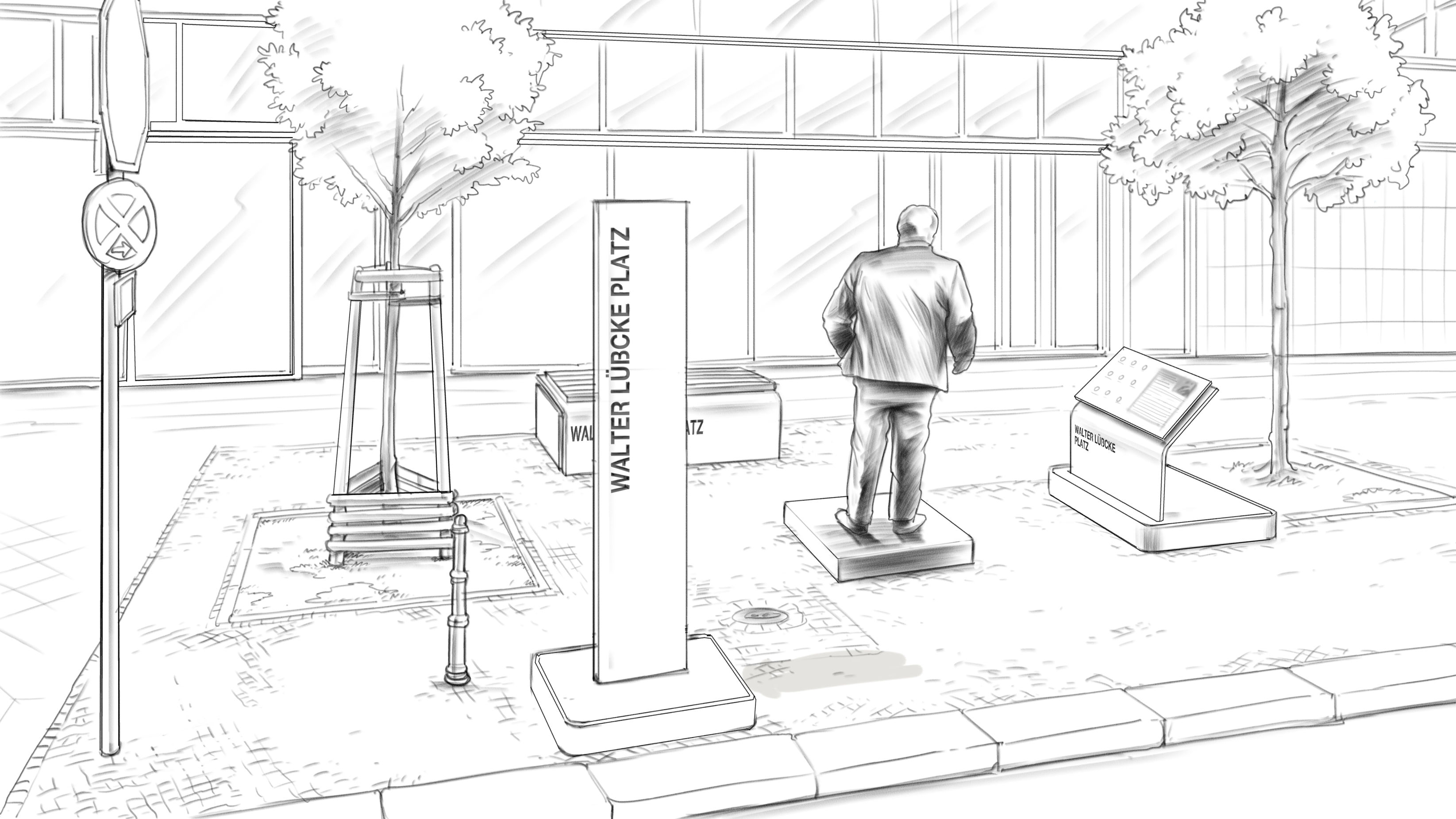 Behind the scenes: Walter Lübcke Platz