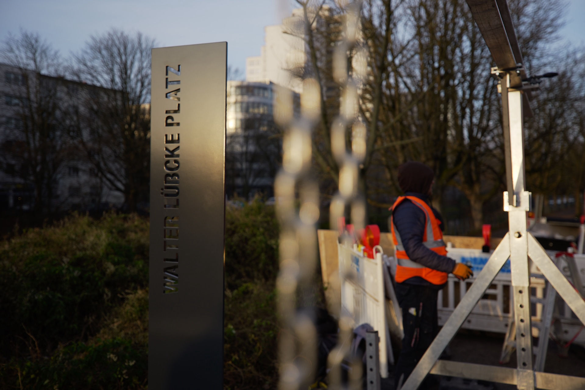 Making of Walter Lübcke Platz