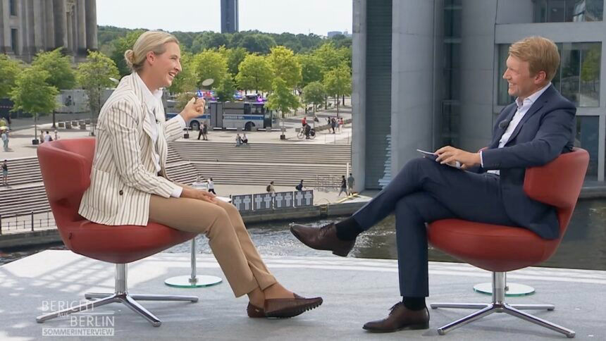 Sommerinterview Alice Weidel