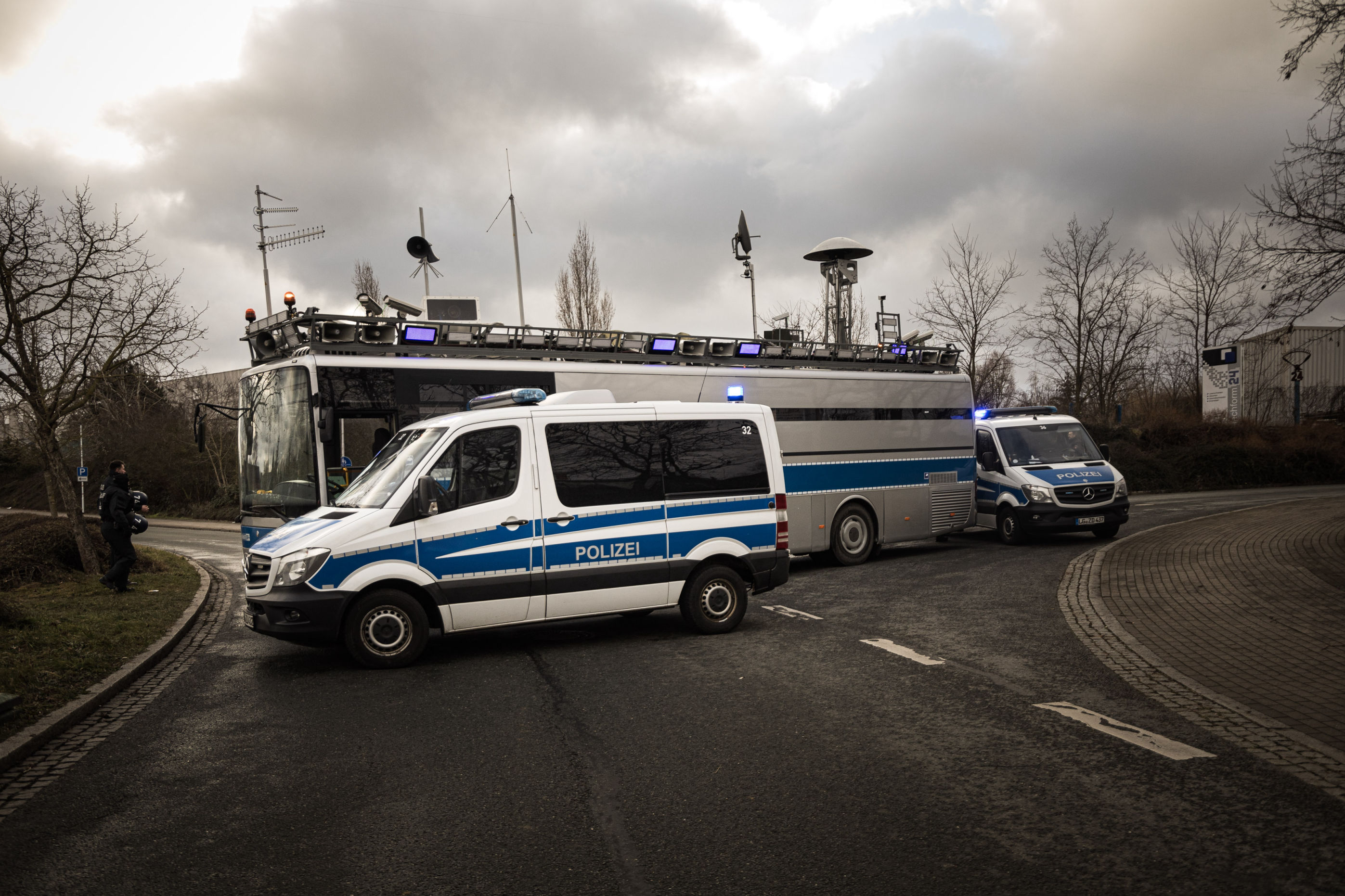 Adenauer SRP+ Polizei Schikane